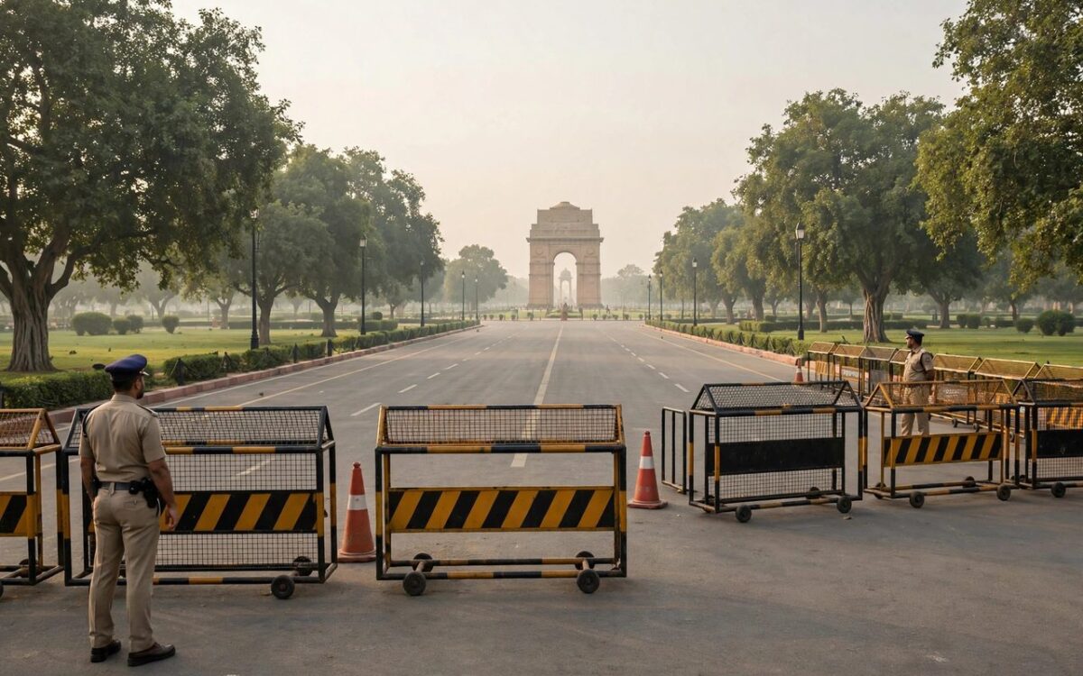 26,000 Police Deployed as Delhi Braces for CJP Protest