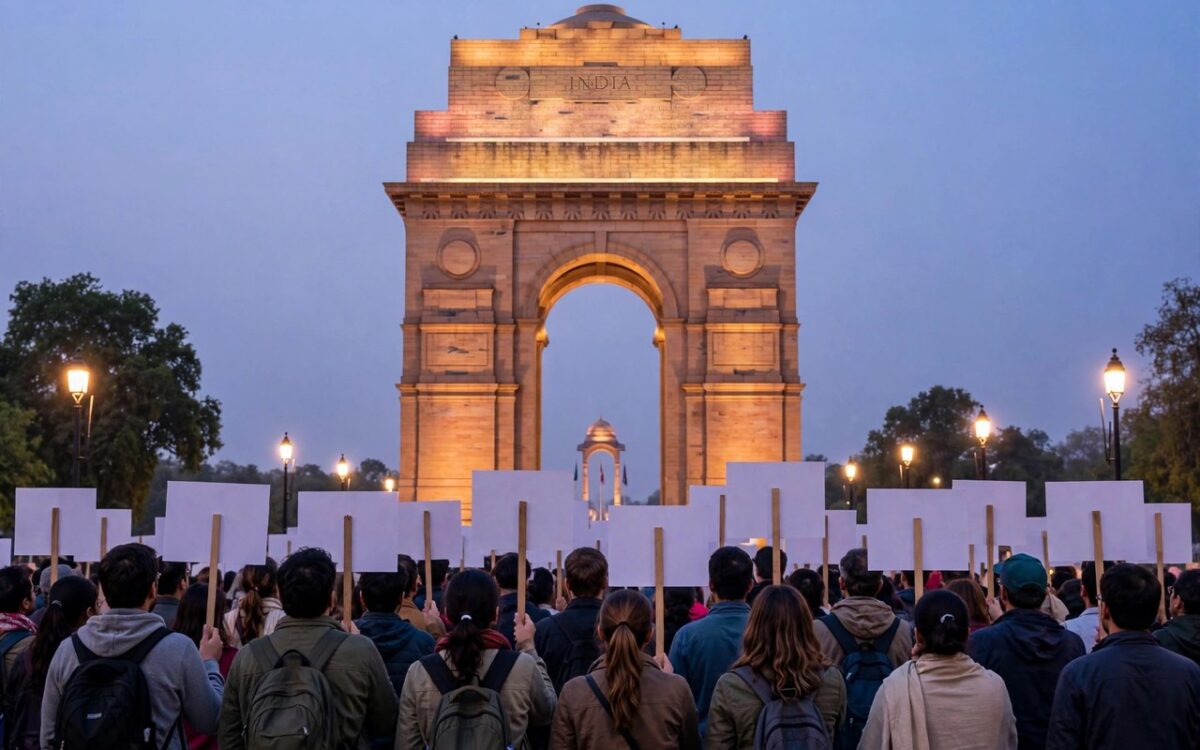 Delhi Voter Roll Protests: Detentions Follow Two Days of Stir