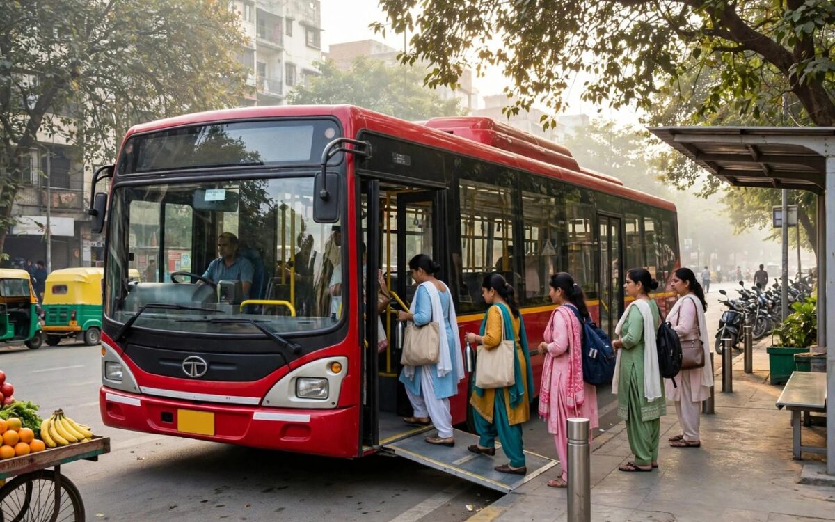 Pink Saheli card now a must for free Delhi bus rides
