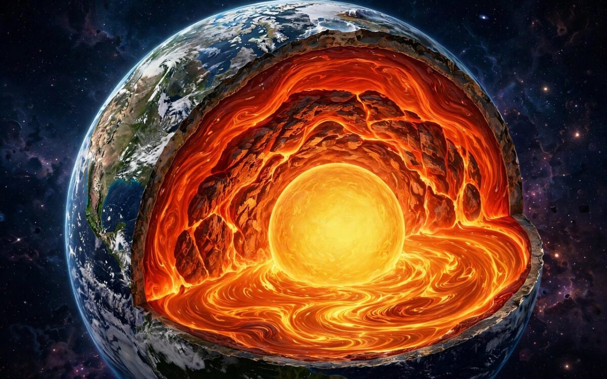 Earth May Be Heating Unevenly From Inside, Ghost Particles Suggest