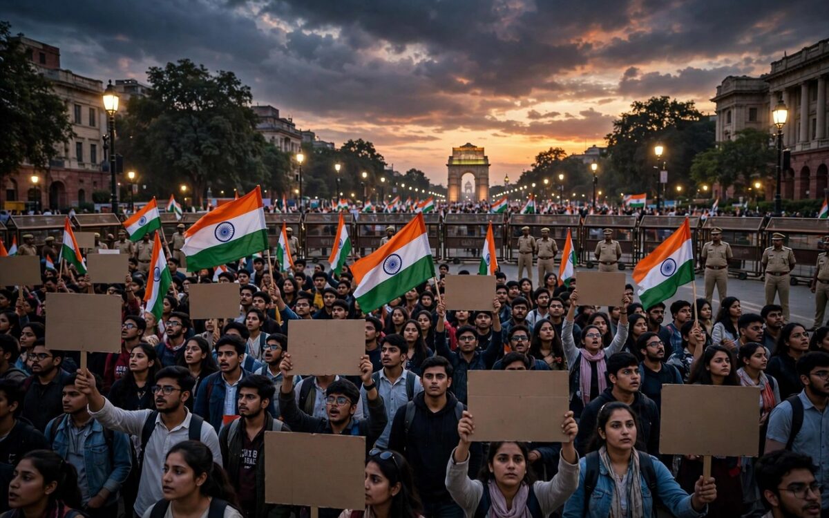 Thousands protest in Delhi, Mumbai demanding CEC resign