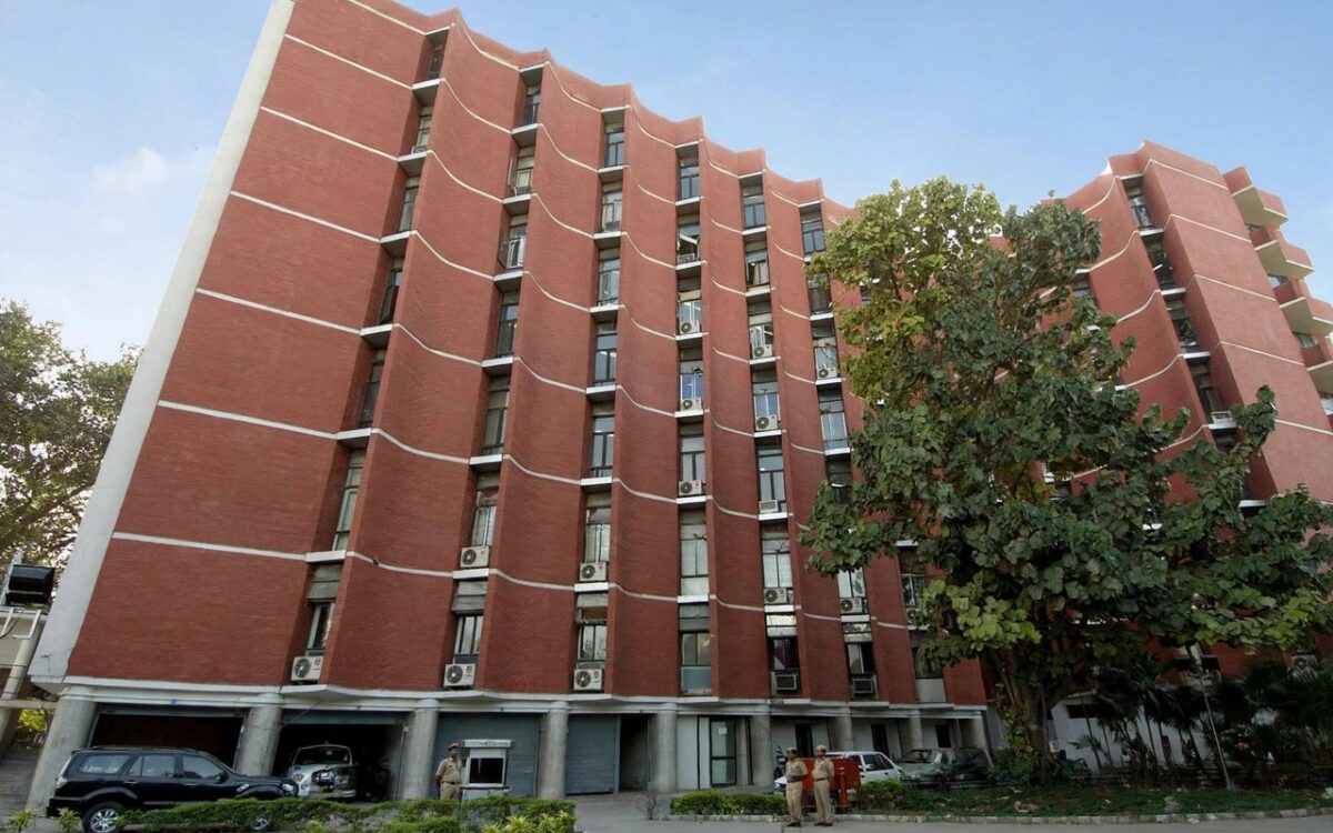 Election Commission of India building facade