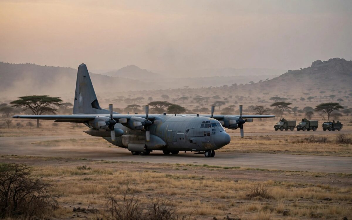 alt: Mekelle airport in Tigray region amid renewed fighting