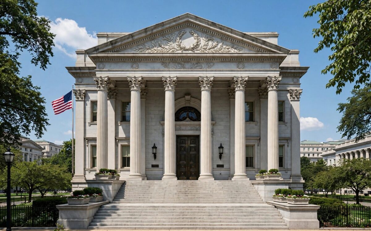 US Federal Reserve building in Washington