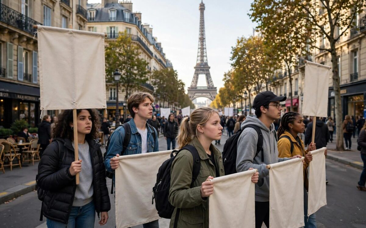 France Protests Draw 71,500 as Government Gives Ground