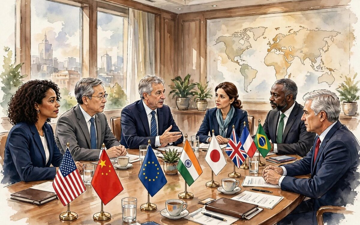G20 Agrees on Food Trade Pact, Splits on Labour