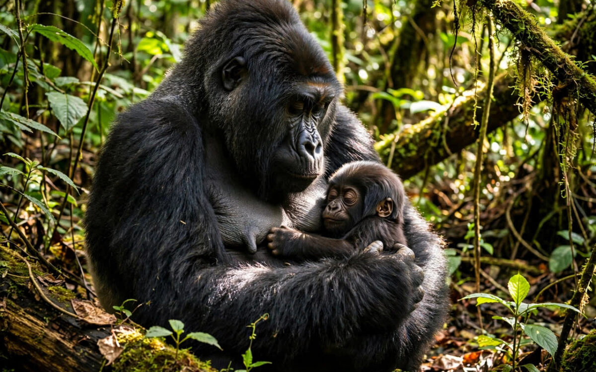 Rescued Gorilla Gives Birth After Historic Return to Wild