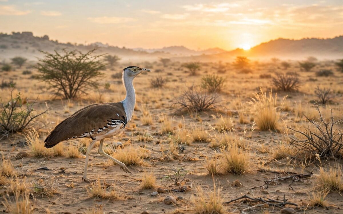 First captive-bred Great Indian Bustards released in Rajasthan