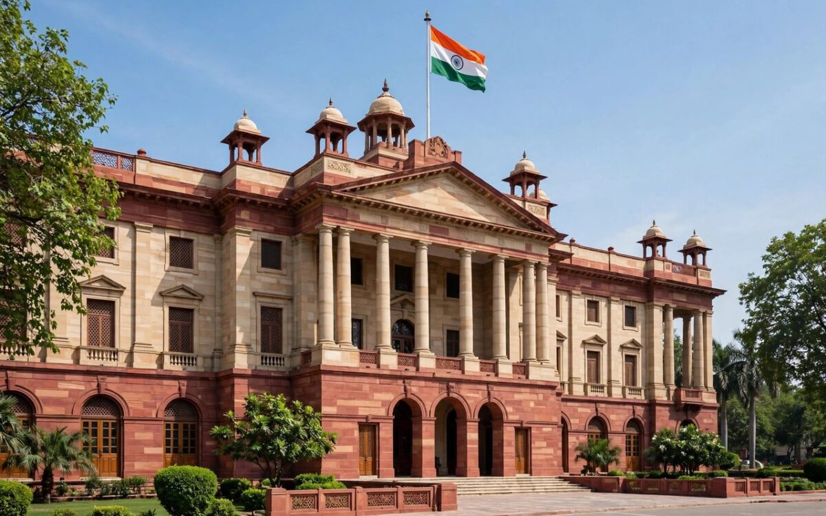 Government building in New Delhi