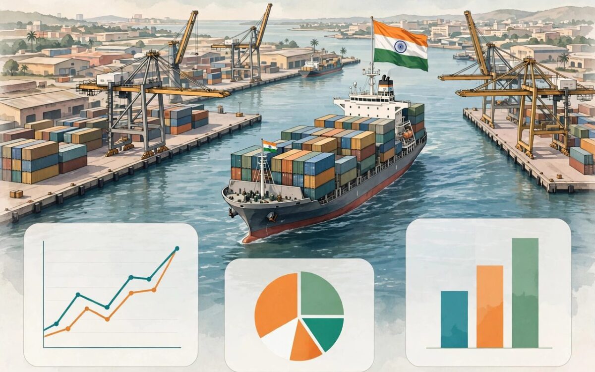GST concept with Indian currency
