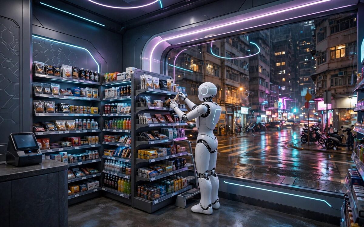 Robot-run convenience stores open in Hong Kong