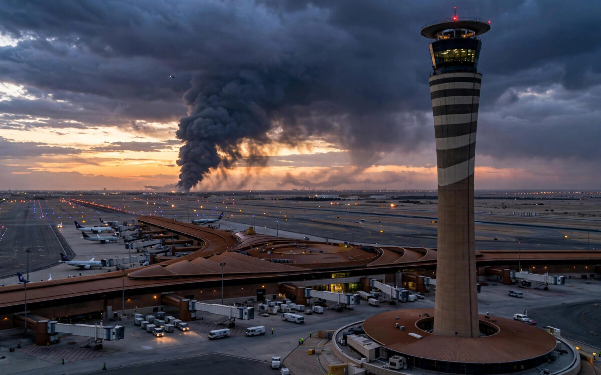 Houthi Strikes Hit Riyadh Airport for Third Straight Day