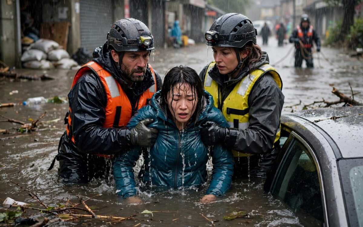 Illinois neighbours honoured for saving woman from sinking car