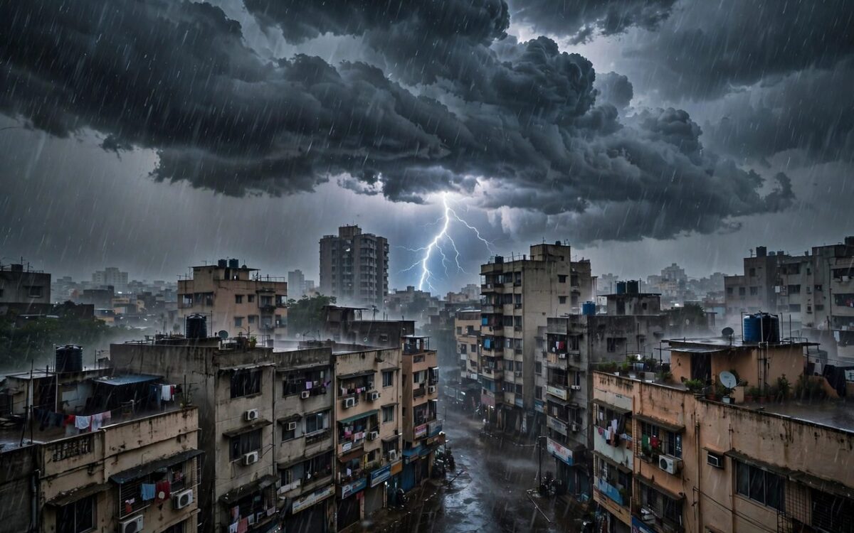IMD Warns of Heavy Rain, Lightning Across 15 States