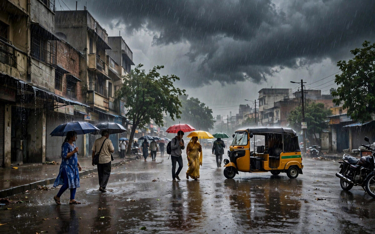IMD Rain Alert for 10+ States, Snow Likely in J&K Heights