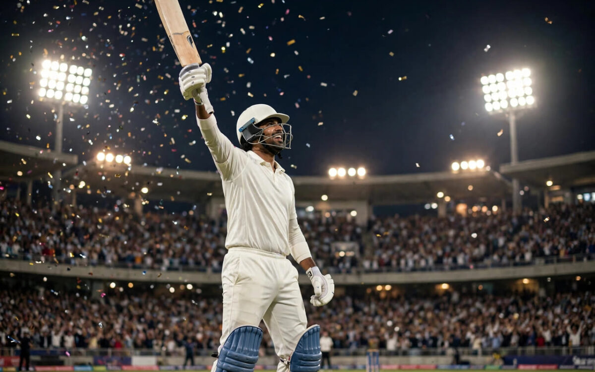 Shai Hope Century Seals Historic WI Chase vs India