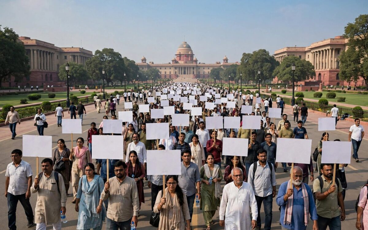 Opposition Bloc Marches to Election Commission Today