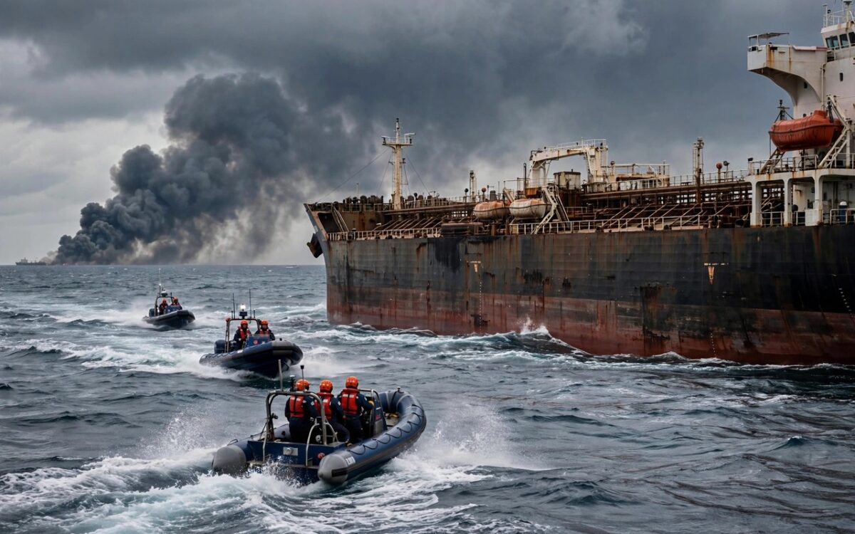 23 Indians rescued after tanker attack off Sochi