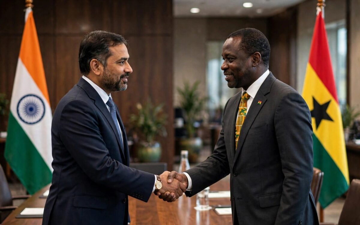 India, Ghana Exchange Two MoUs During Jaishankar Visit