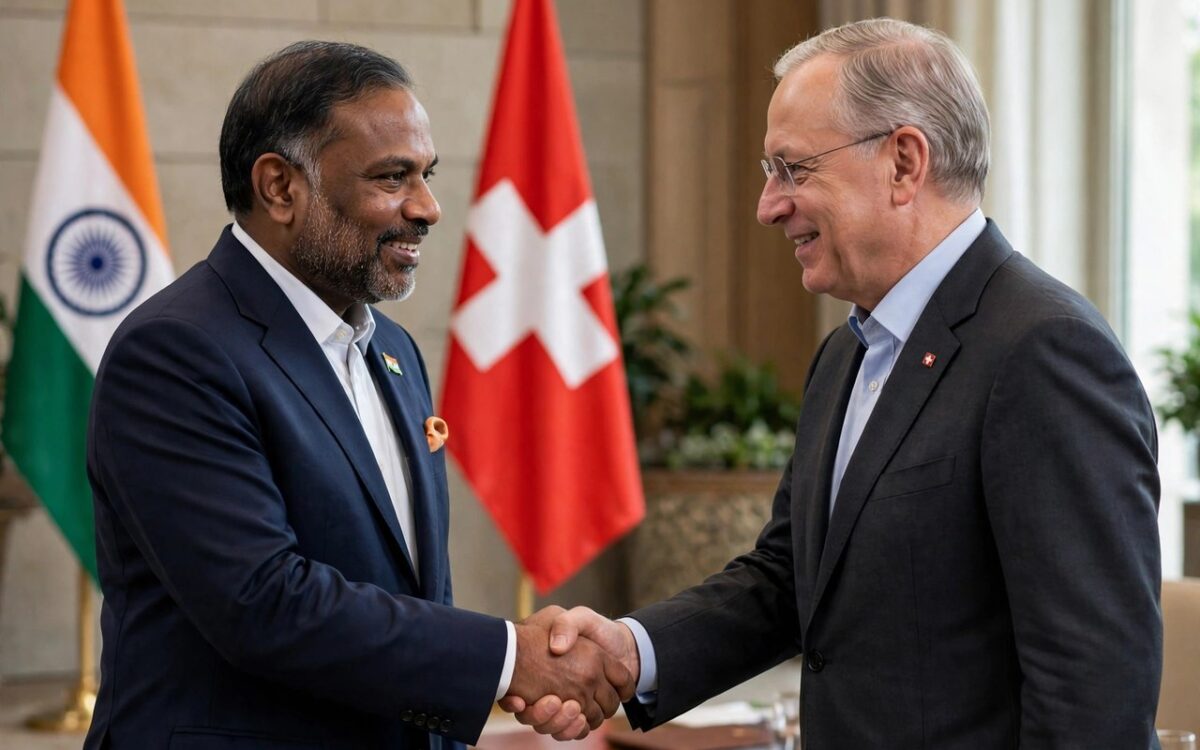 India and Switzerland sign five pacts after Modi-Parmelin talks