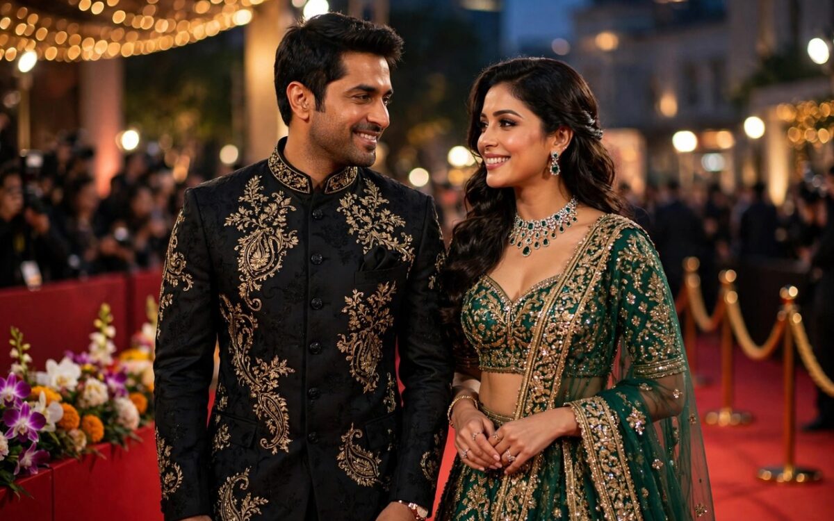 Kiara Advani and Sidharth Malhotra at a public event