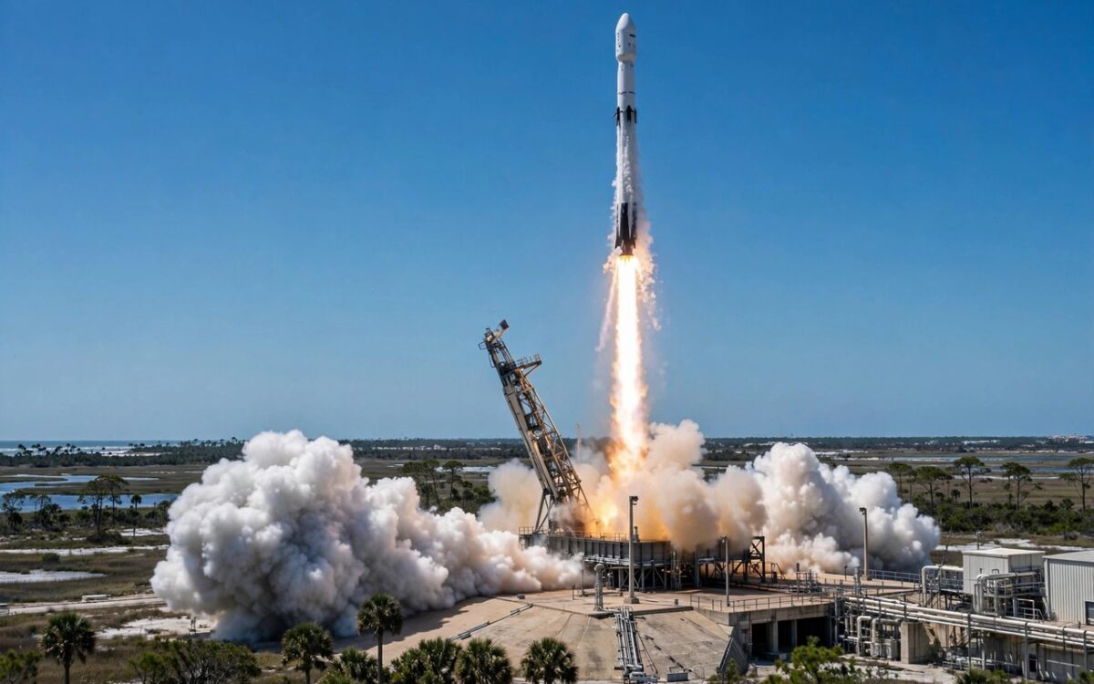UNF alum Luke Delaney pilots SpaceX Dragon to space station