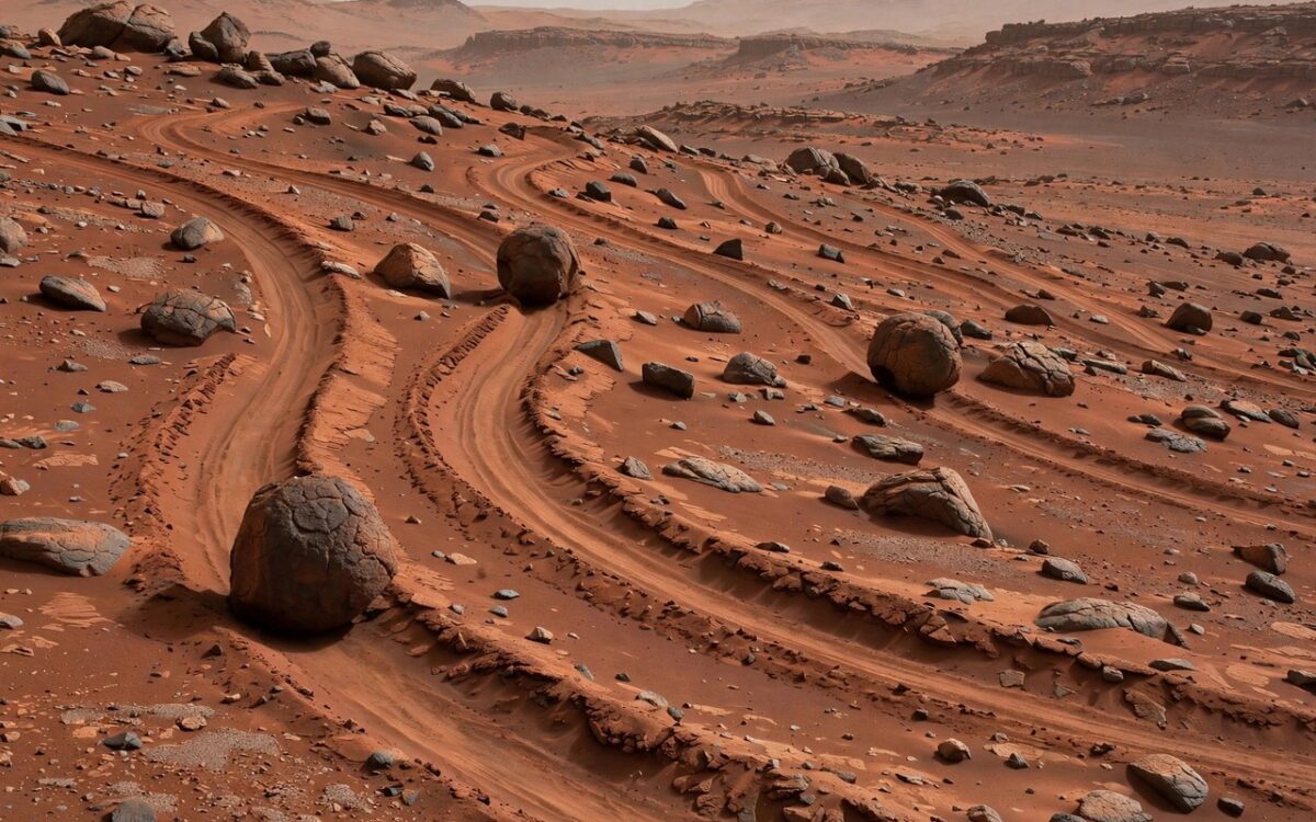 2019 Mars Quake Left 27 Boulder Trails, Study Finds