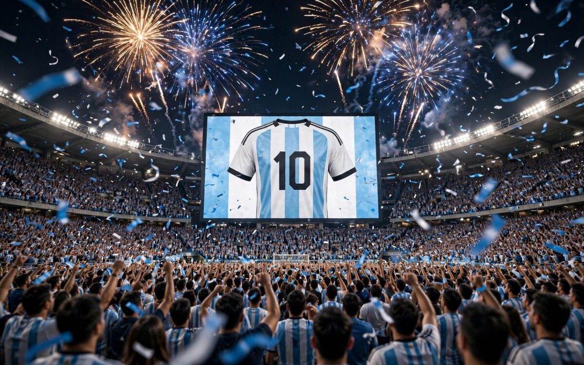 Messi Signs Off With Goal and Two Assists for Argentina
