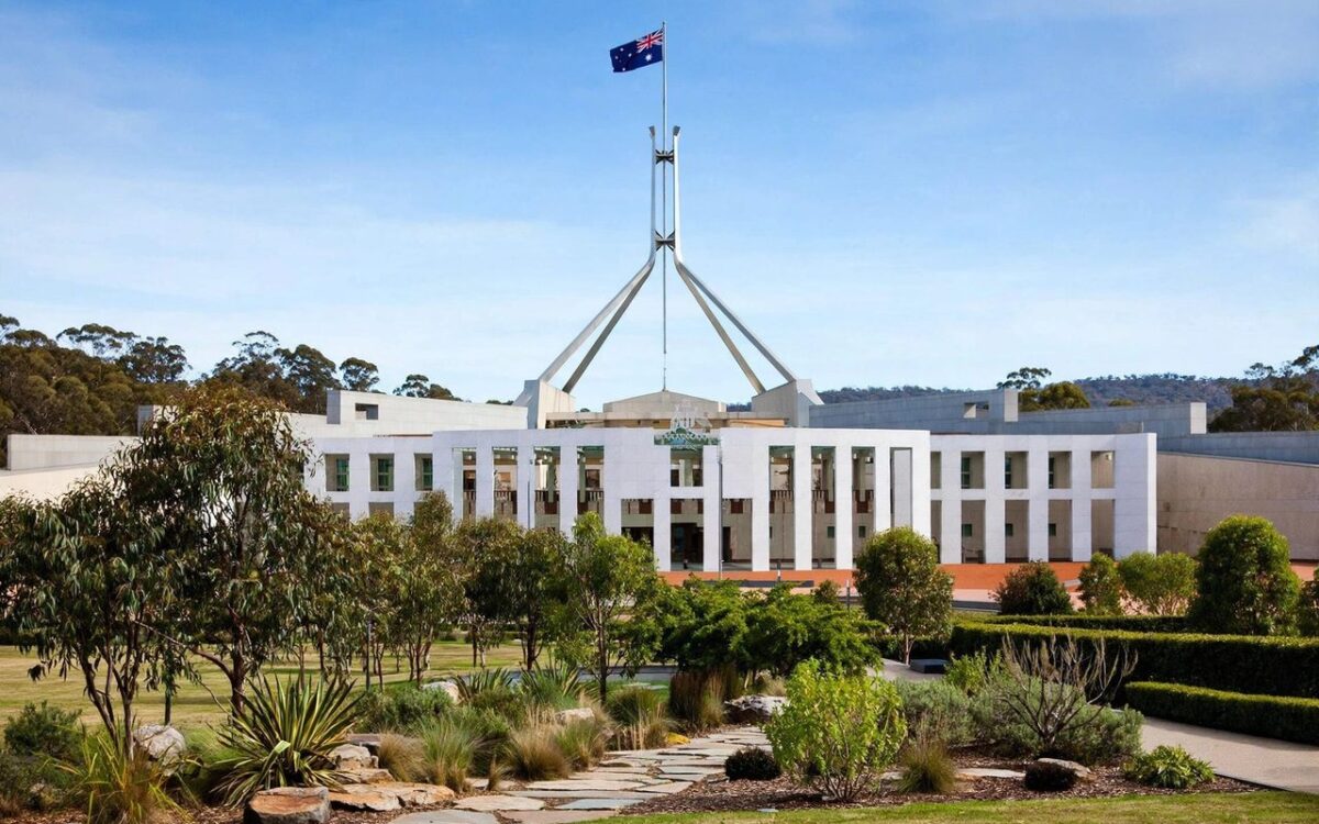 Australian Parliament House in Canberra
