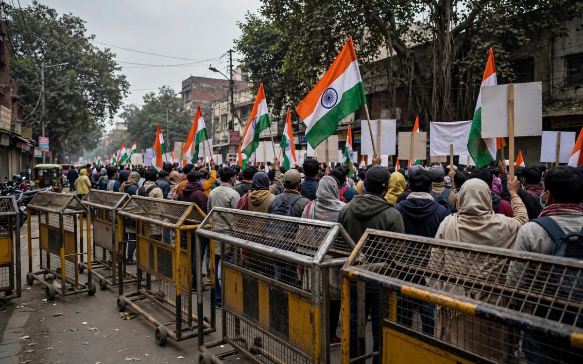 Opposition protests enter third day over CEC row