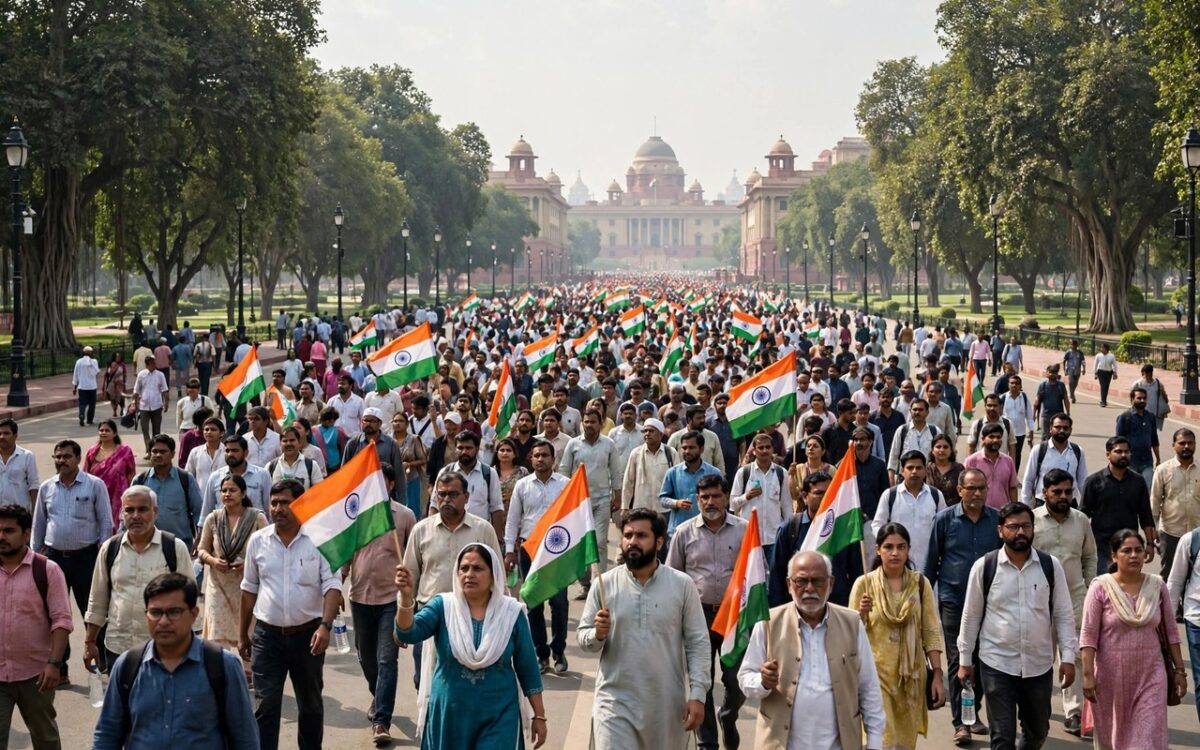 INDIA Bloc Plans Delhi March to EC Office on October 6