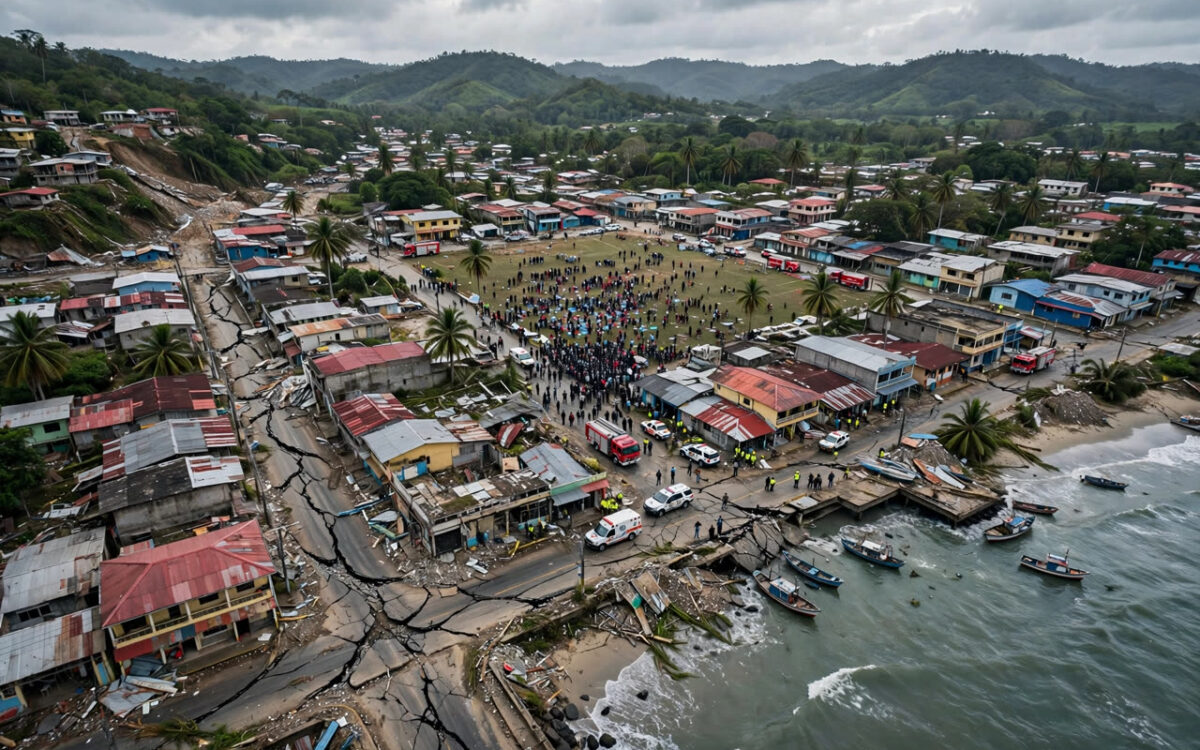 7.6-Magnitude Earthquake Hits Panama, Tsunami Threat Issued