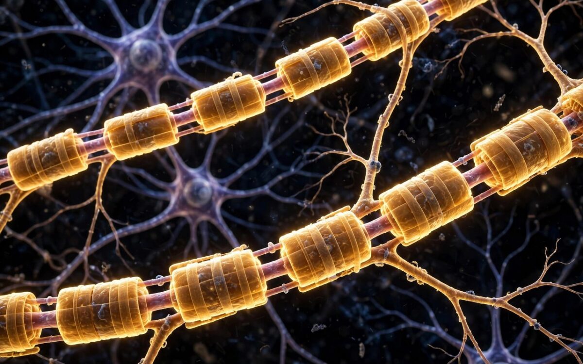 Brain Cells Use Piezo1 as a 'Ruler' to Build Myelin