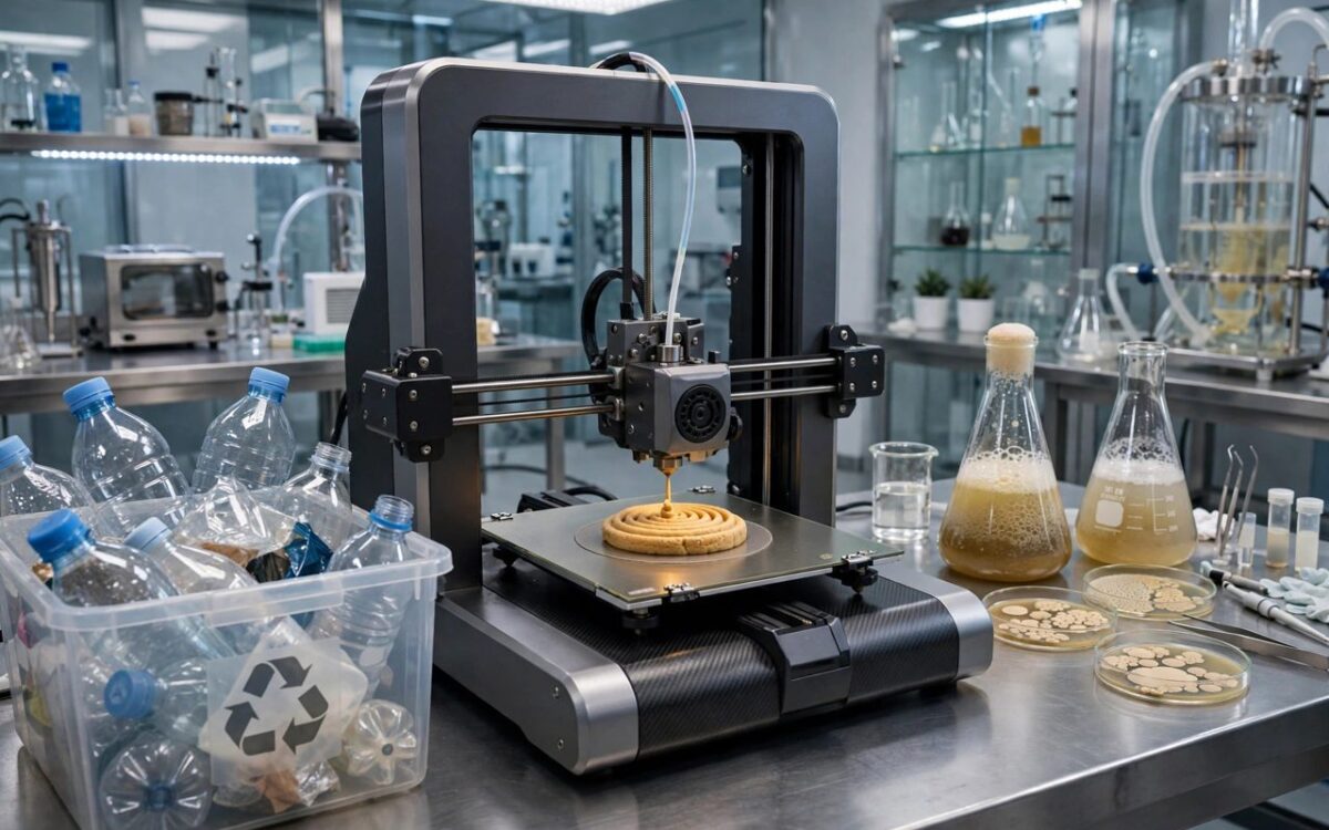 Scientists turn plastic bottles into protein-rich cookies