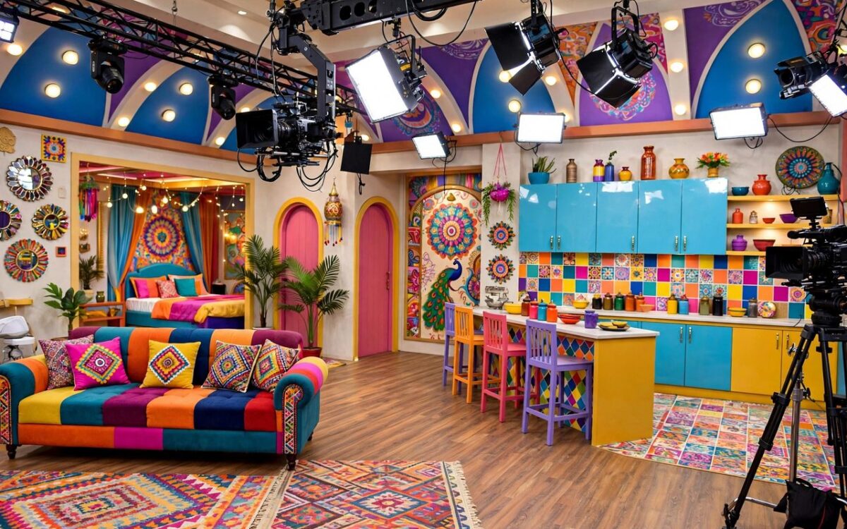 Reality show house set