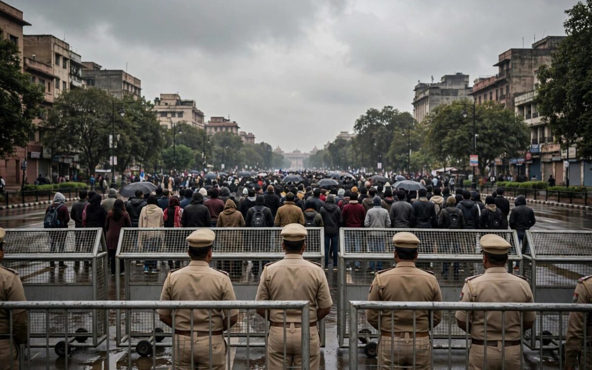 Rahul, Priyanka detained amid CEC protest in Delhi