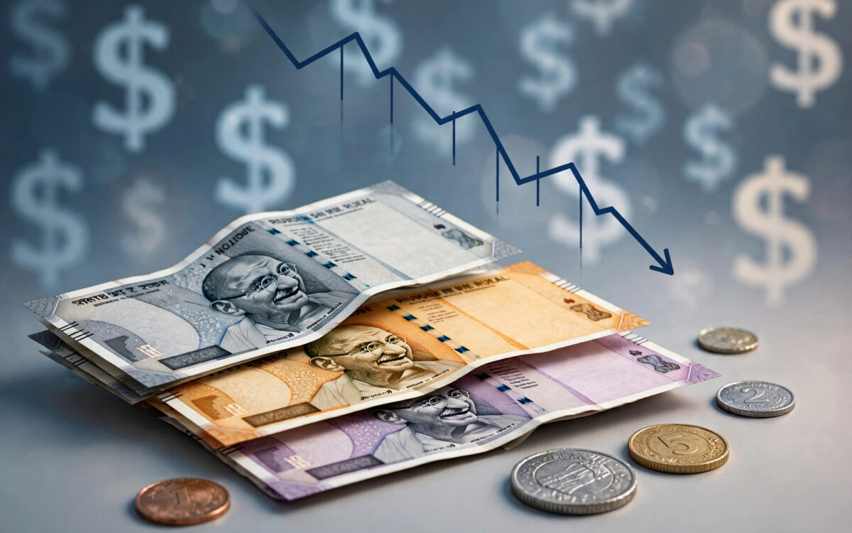 Rupee Near Record Low at 96.78 on Oil, Hawkish RBI