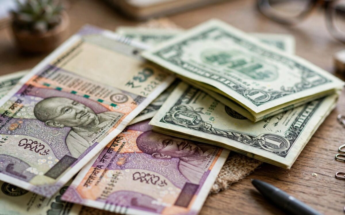 Rupee Slips to Two-Month Low of 96.31 Against Dollar