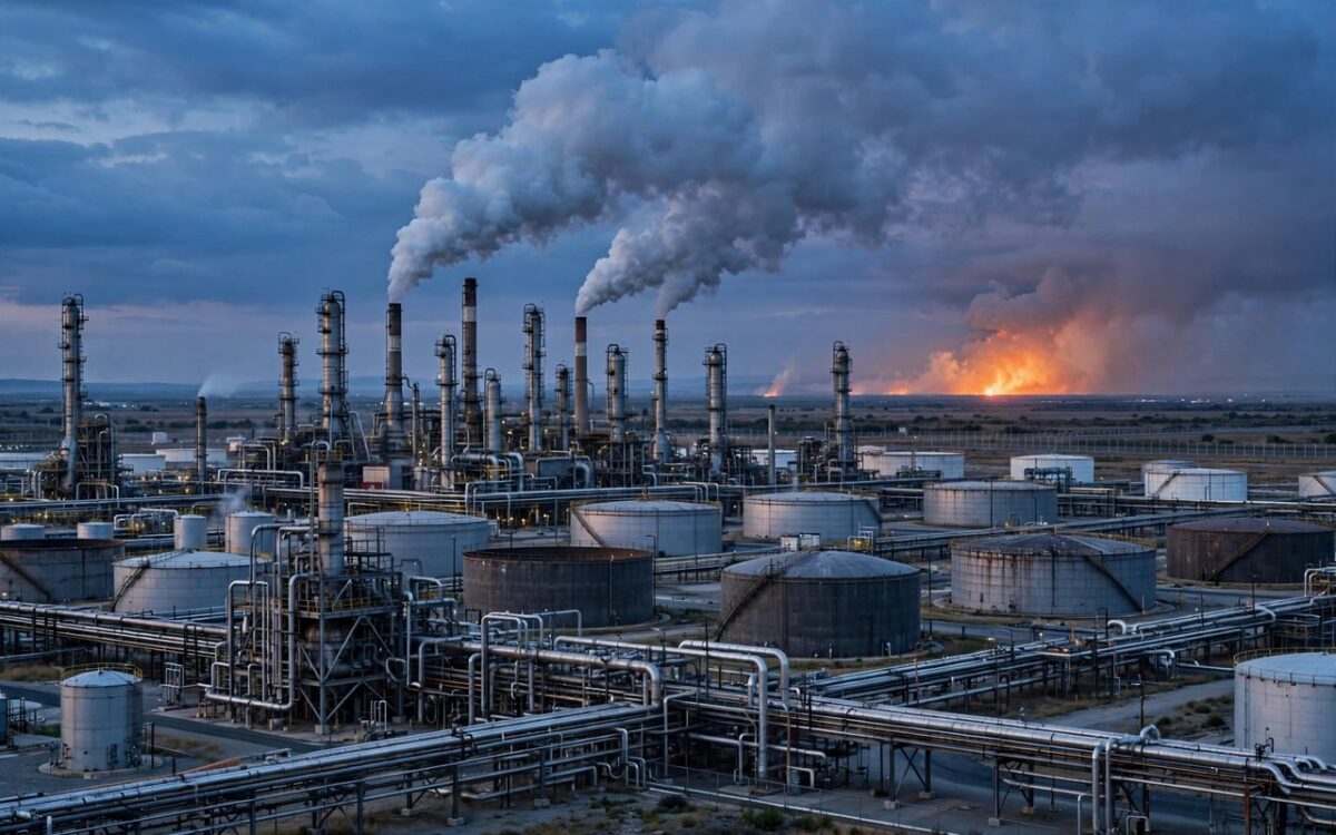 Russia's Fuel Crisis Deepens as Drone Attacks Hit Refineries
