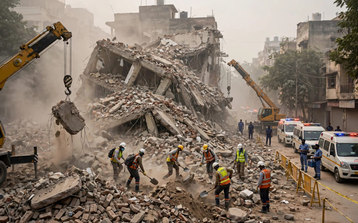 Seemapuri Building Collapse: Death Toll Rises to Five