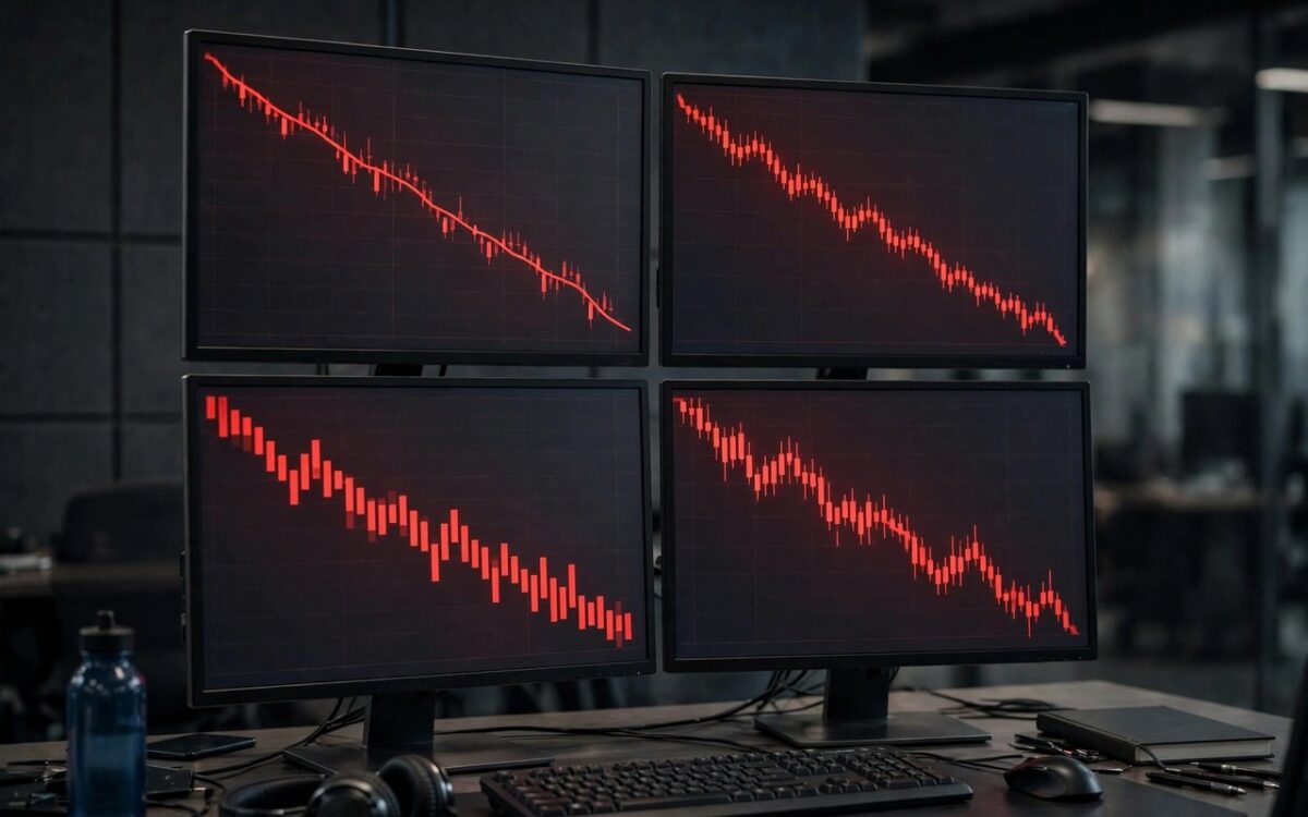 Sensex crashes 1,045 pts, Nifty down 371 in rout