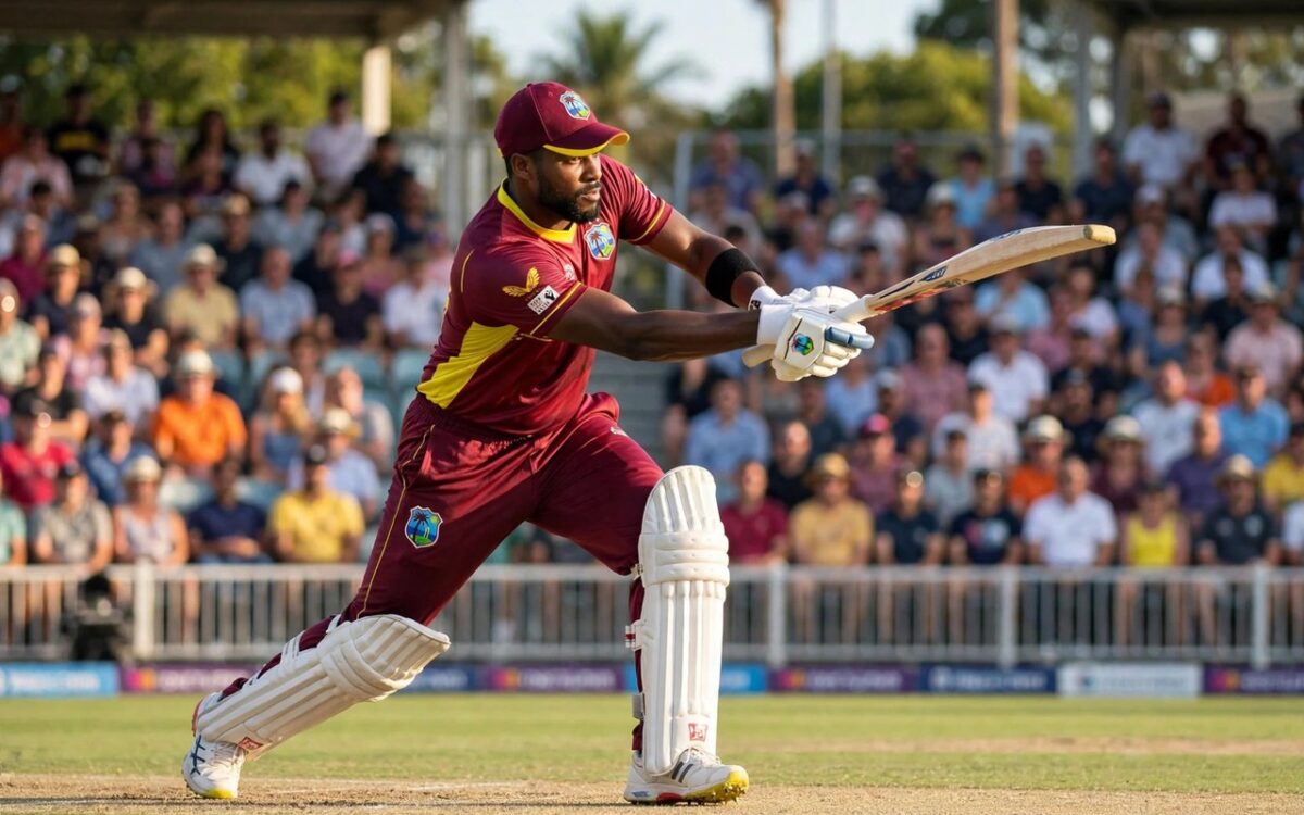 Hope's Unbeaten 162 Denies India Series Sweep