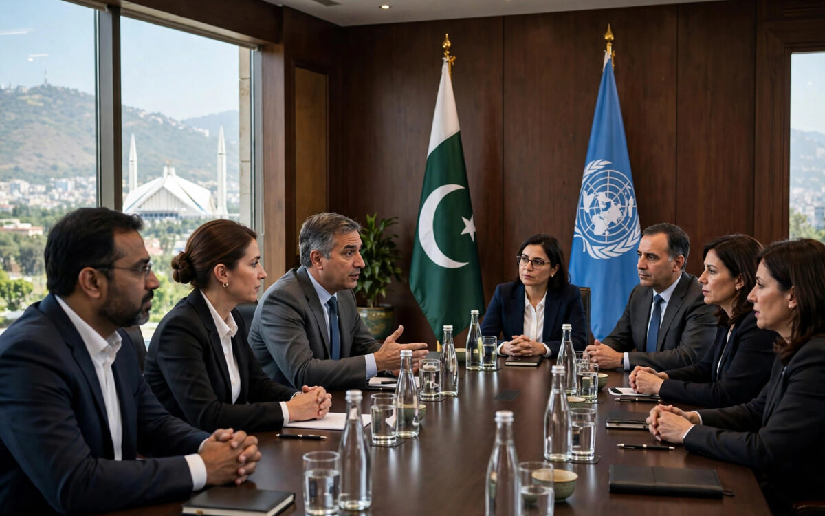 Shehbaz, Munir Raise Kashmir in Meeting With UN Chief