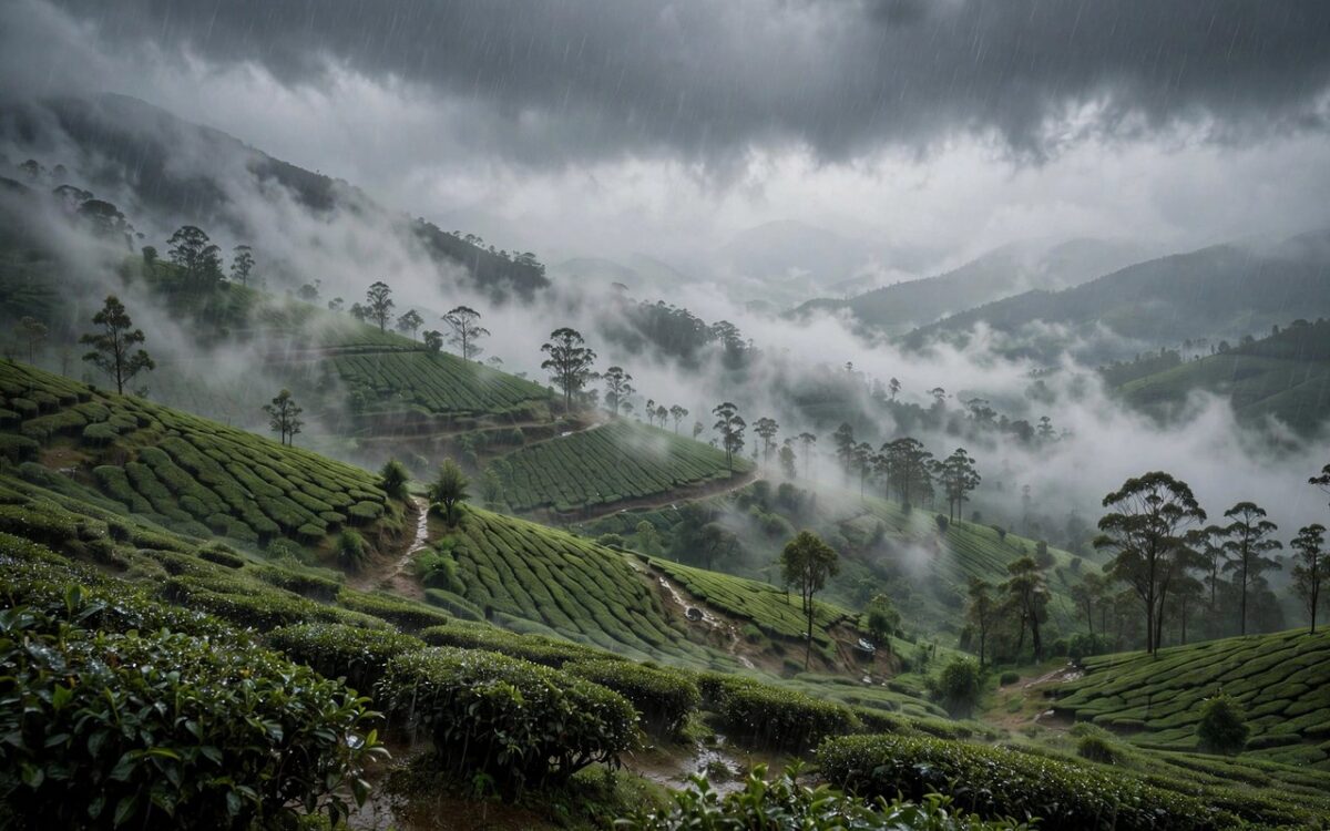 Heavy Rain Lashes Tamil Nadu and Kerala; 12 cm at Pillur Dam
