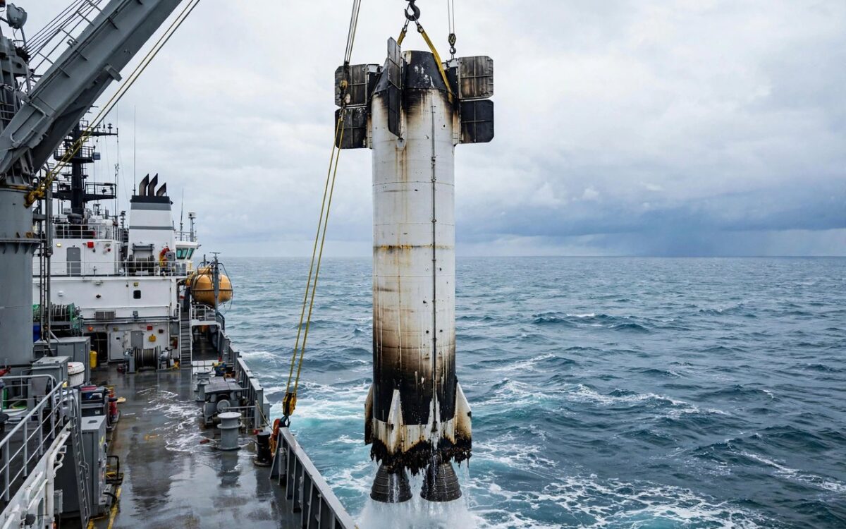 SpaceX recovers Starship Flight 13 booster