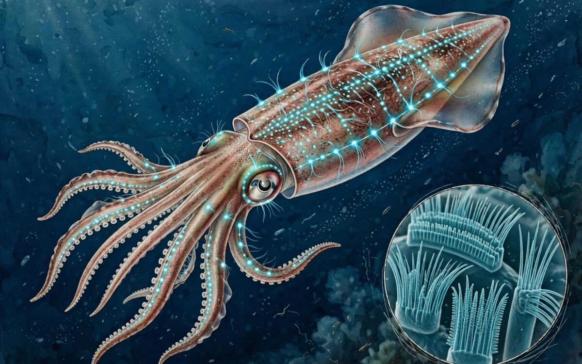 Squid hair cells may hold clues to human hearing loss