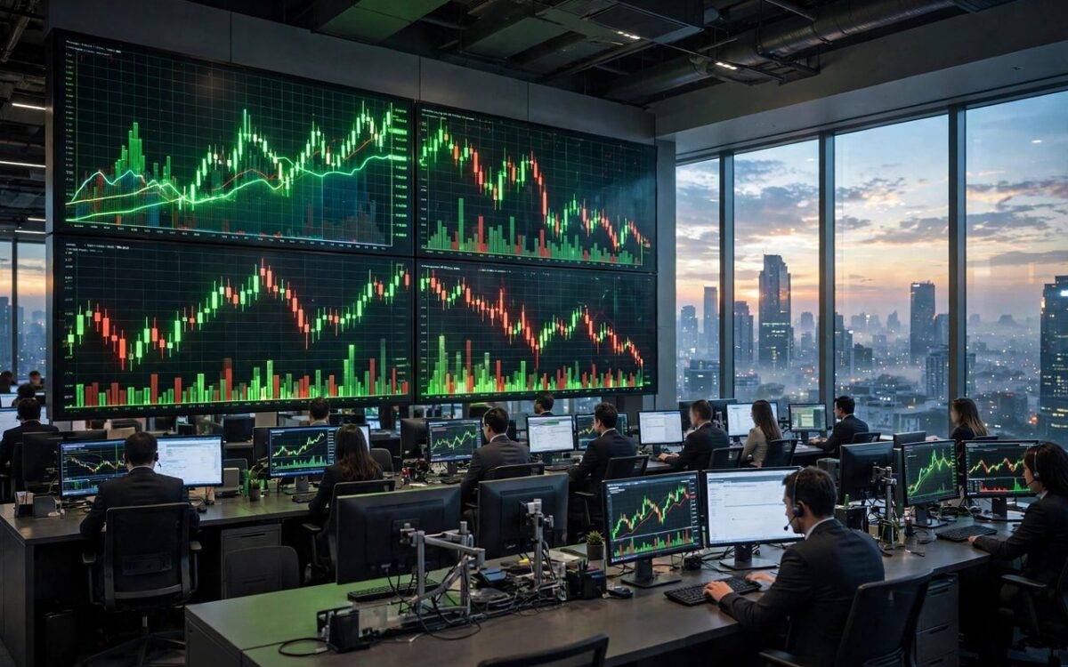 Stock futures steady, bitcoin nears nine-month high