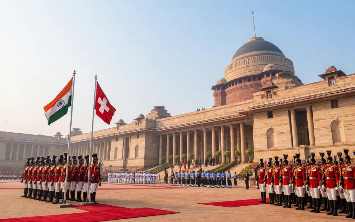 Swiss President Parmelin begins 3-day India state visit
