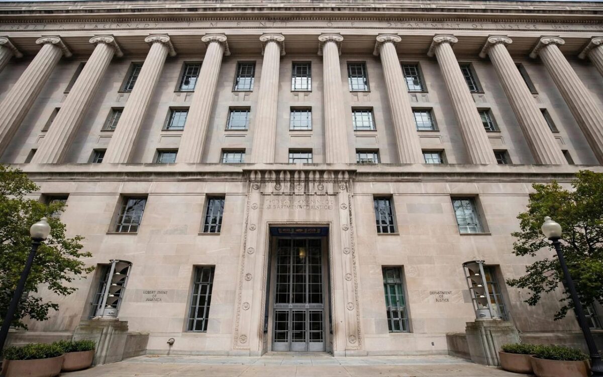US Department of Justice building