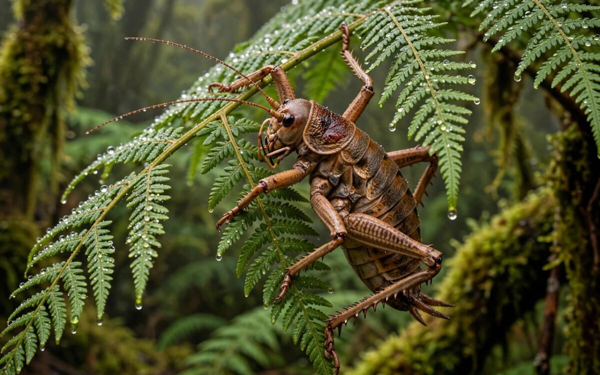 Giant Weta Stages Remarkable Comeback in New Zealand